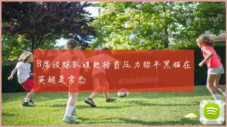 B席谈球队追赶榜首压力称平黑猫在英超是常态